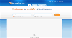 Desktop Screenshot of openinghours.net